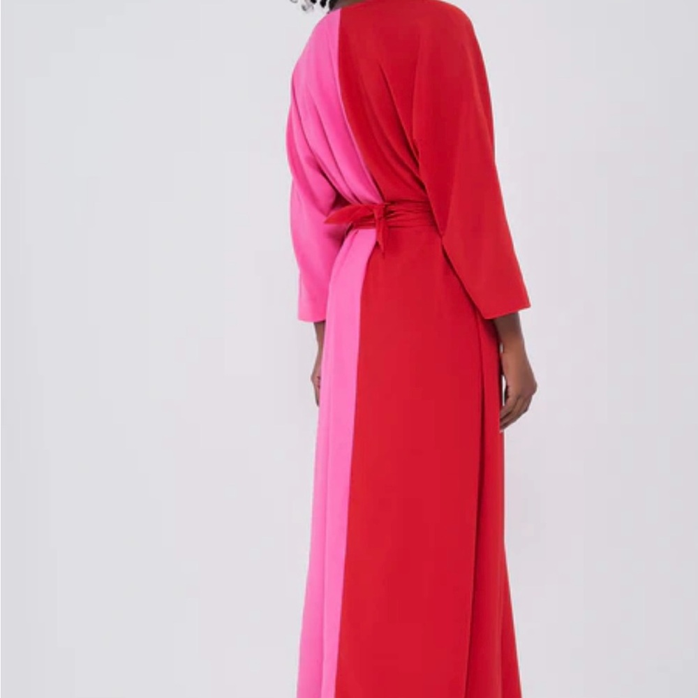 Tuckernuck Red and Pink Maxi Dress - Picture 2 of 8
